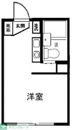 クロノス神田の物件間取画像
